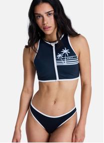 Hauts de maillot balconnet The Retro Essentials Crop Top femme noir Roxy Hauts de maillot balconnet The Retro Essentials Crop Top femme noir Noir & blanc