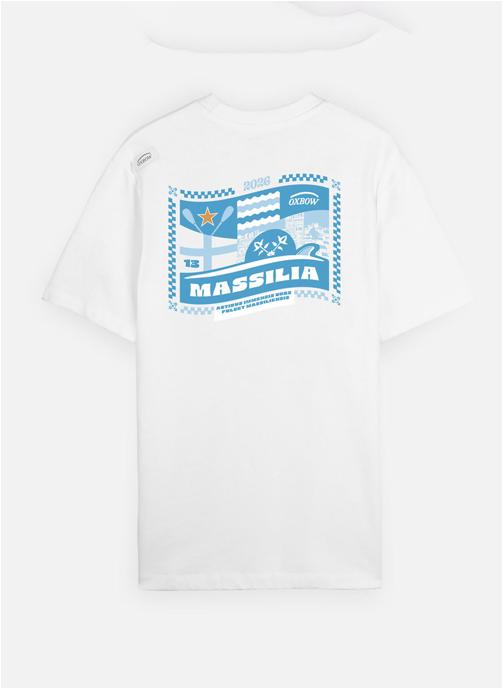 Oxbow Tee-shirts MARSEILLE homme blanc