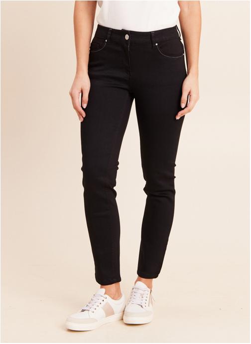 Bréal Jeans droit PEMILAJEAN femme noir