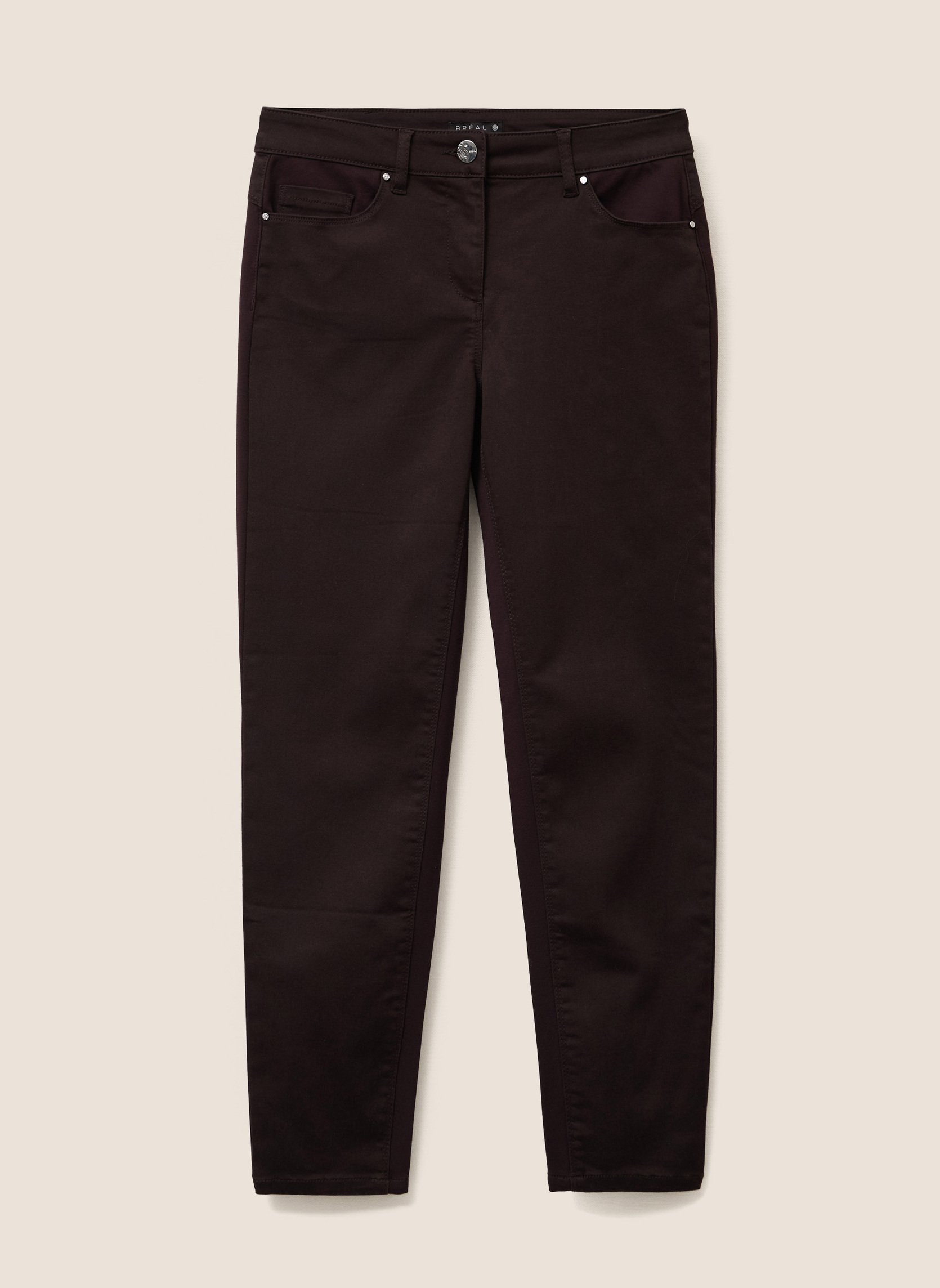 Jeans droit PEMILAJEAN femme marron Bréal Jeans droit PEMILAJEAN femme marron Marron foncé