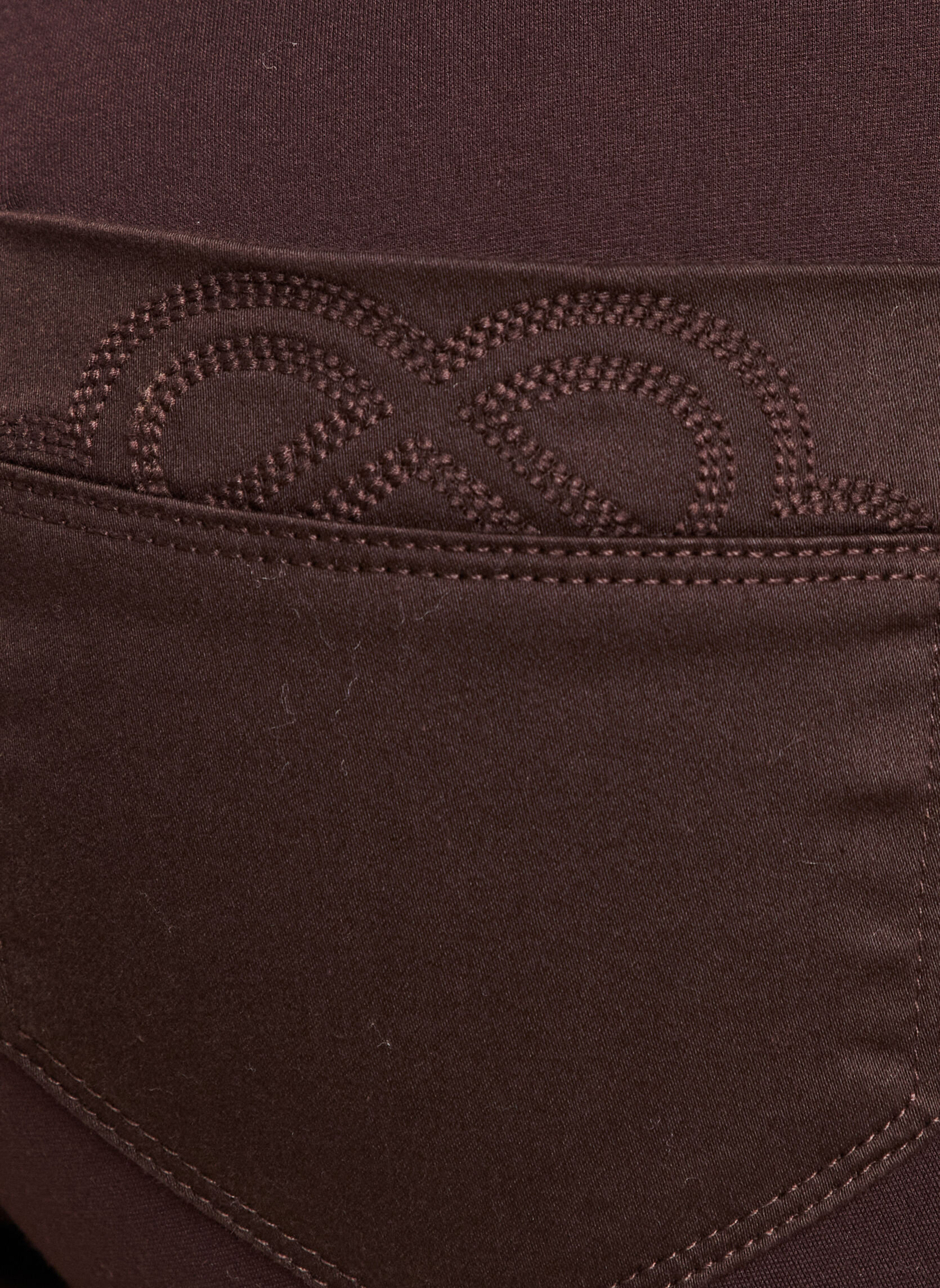 Jeans droit PEMILAJEAN femme marron Bréal Jeans droit PEMILAJEAN femme marron Marron foncé