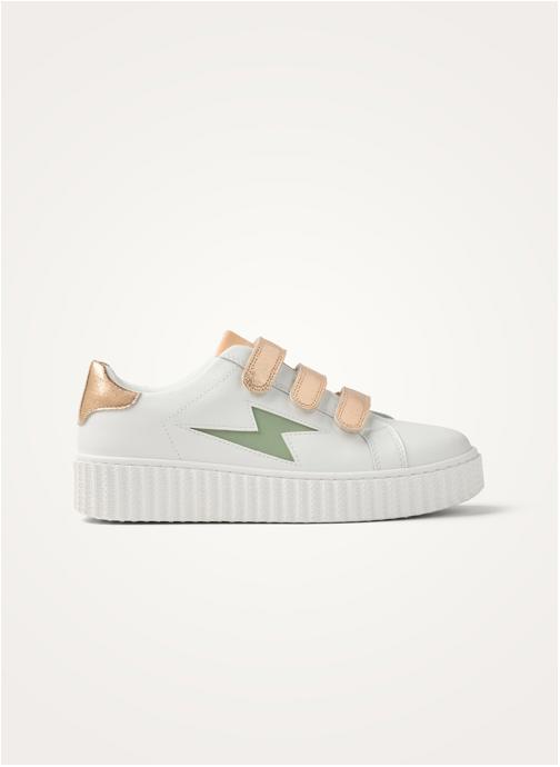 Vanessa Wu Baskets basses MAGGIE Originals femme blanc