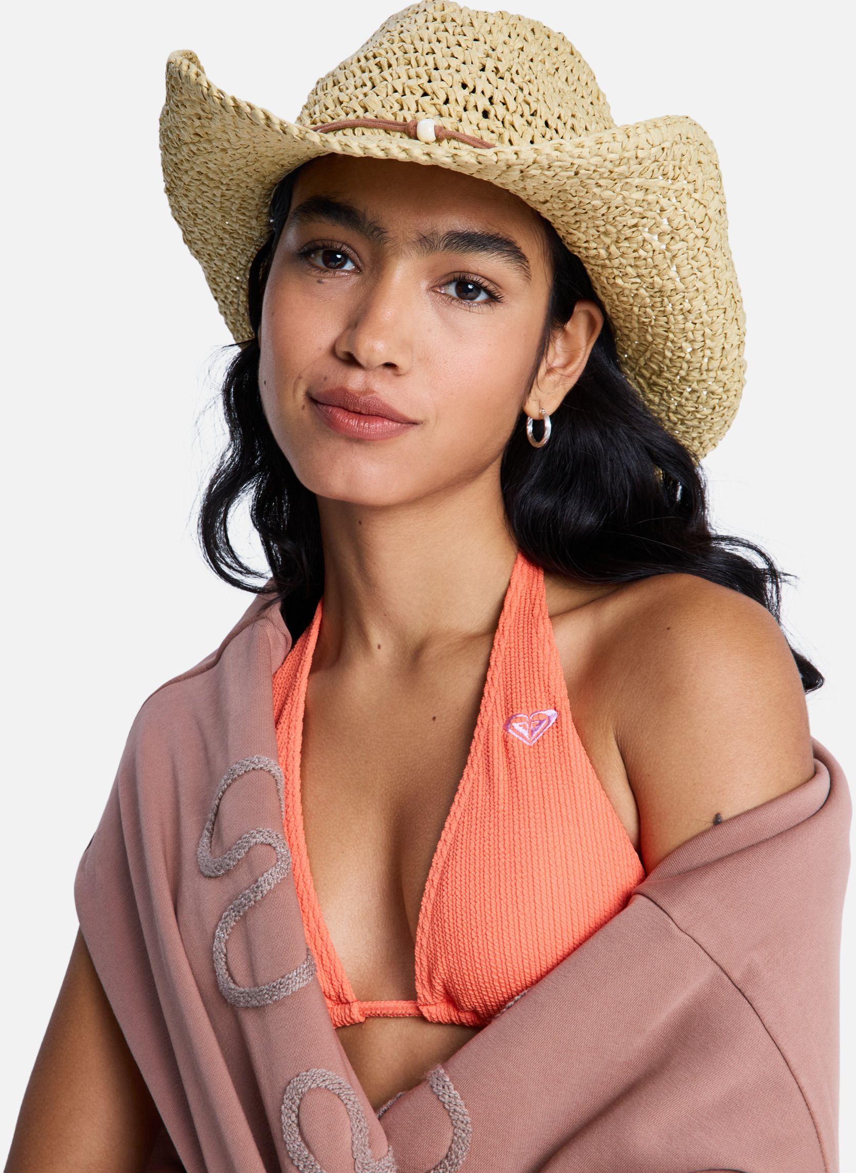 Chapeaux Cherish Summer femme beige Roxy Chapeaux Cherish Summer femme beige Beige