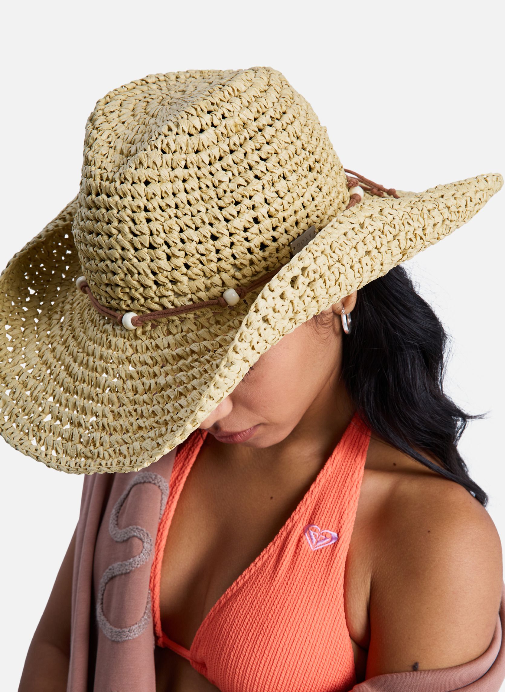 Chapeaux Cherish Summer femme beige Roxy Chapeaux Cherish Summer femme beige Beige