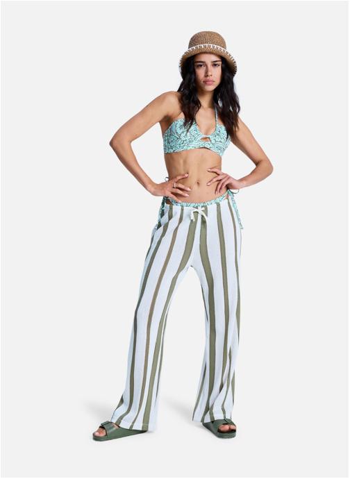 Roxy Pantalons droit Nalu Sunset femme vert