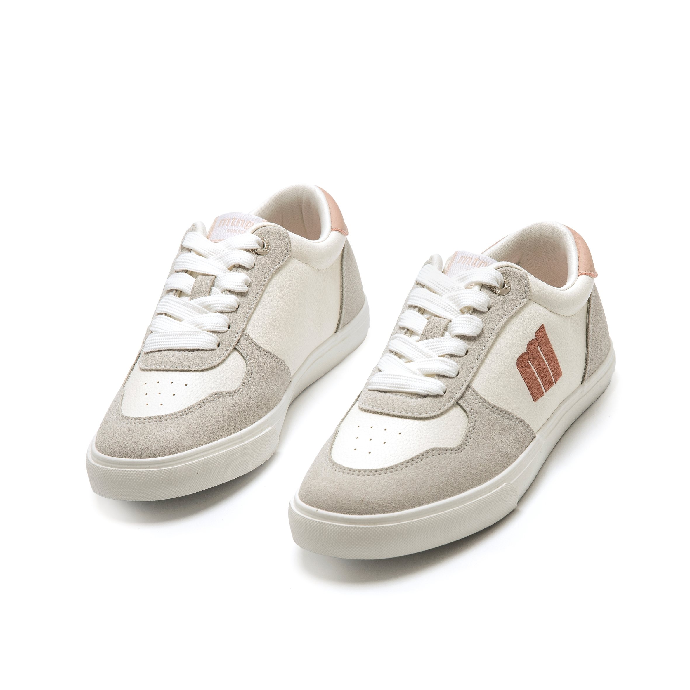 Baskets basses Sneakers Femme MTNG ARIA blanc femme gris MTNG Baskets basses Sneakers Femme MTNG ARIA blanc femme gris Gris clair