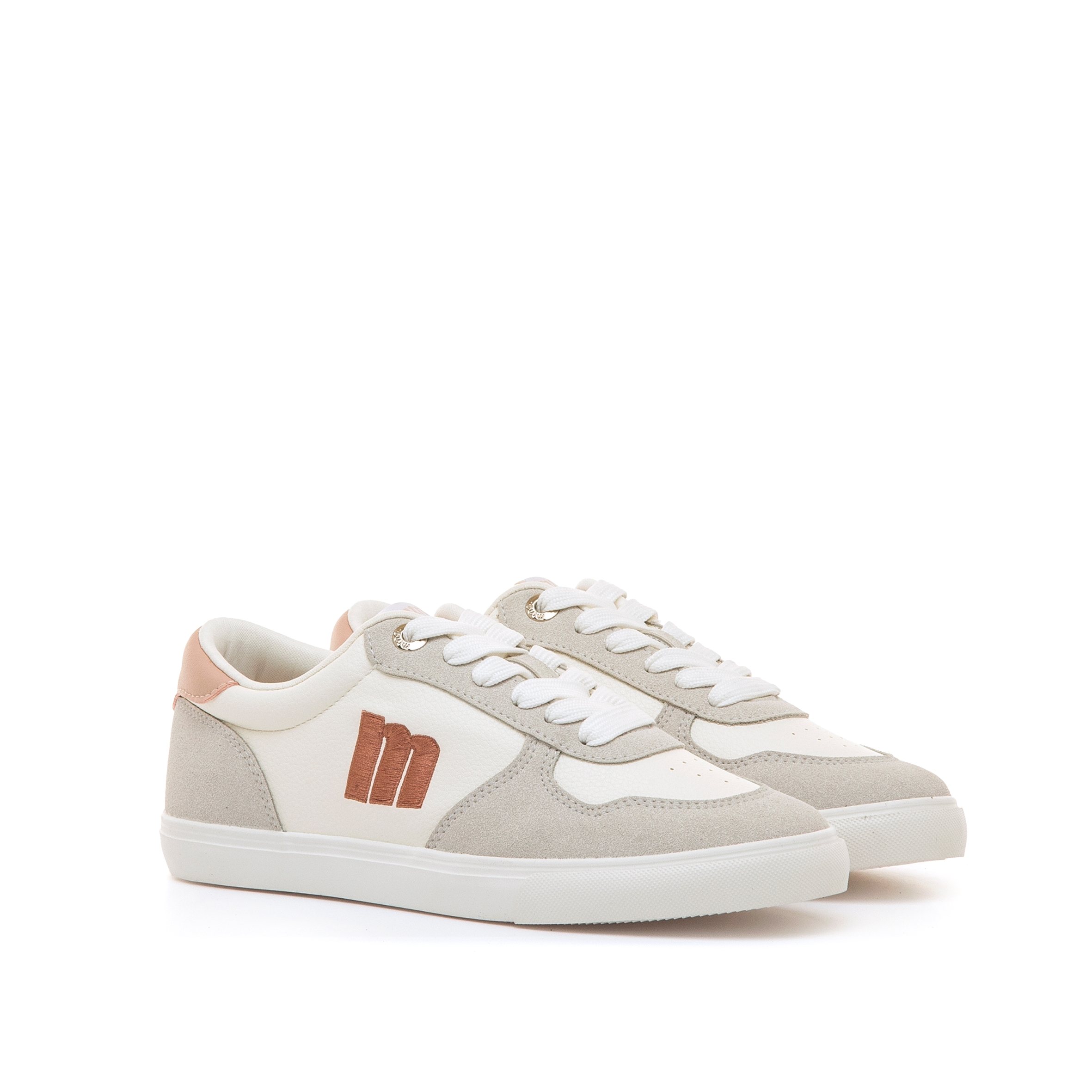Baskets basses Sneakers Femme MTNG ARIA blanc femme gris MTNG Baskets basses Sneakers Femme MTNG ARIA blanc femme gris Gris clair