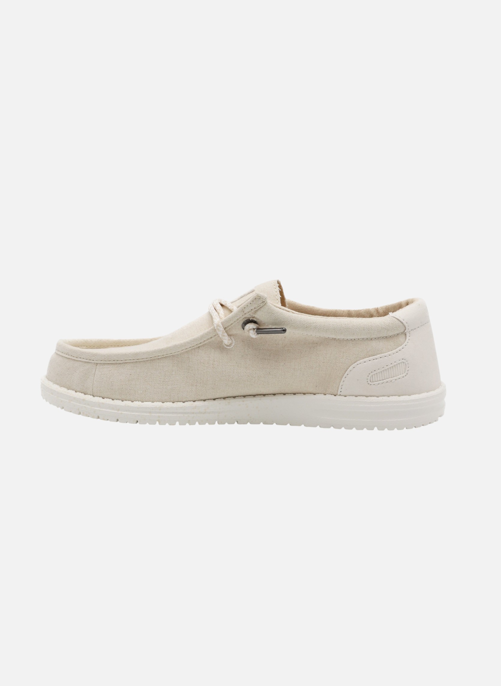 Chaussures bateaux Saint Jean homme beige Serge Blanco Chaussures bateaux Saint Jean homme beige Ecru