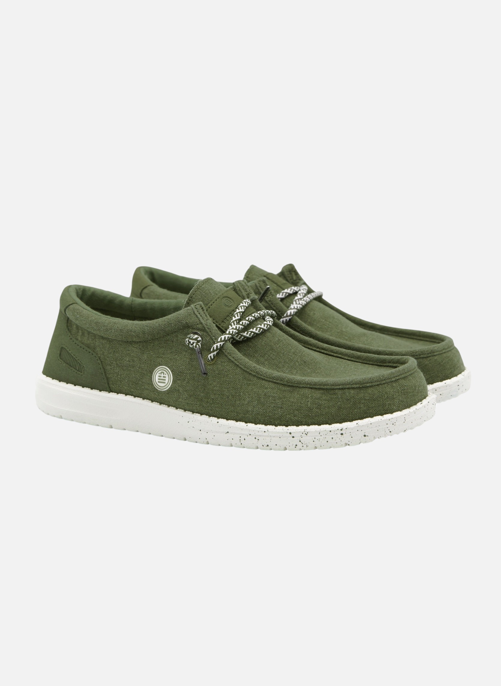 Chaussures bateaux Saint Jean homme vert Serge Blanco Chaussures bateaux Saint Jean homme vert Vert olive
