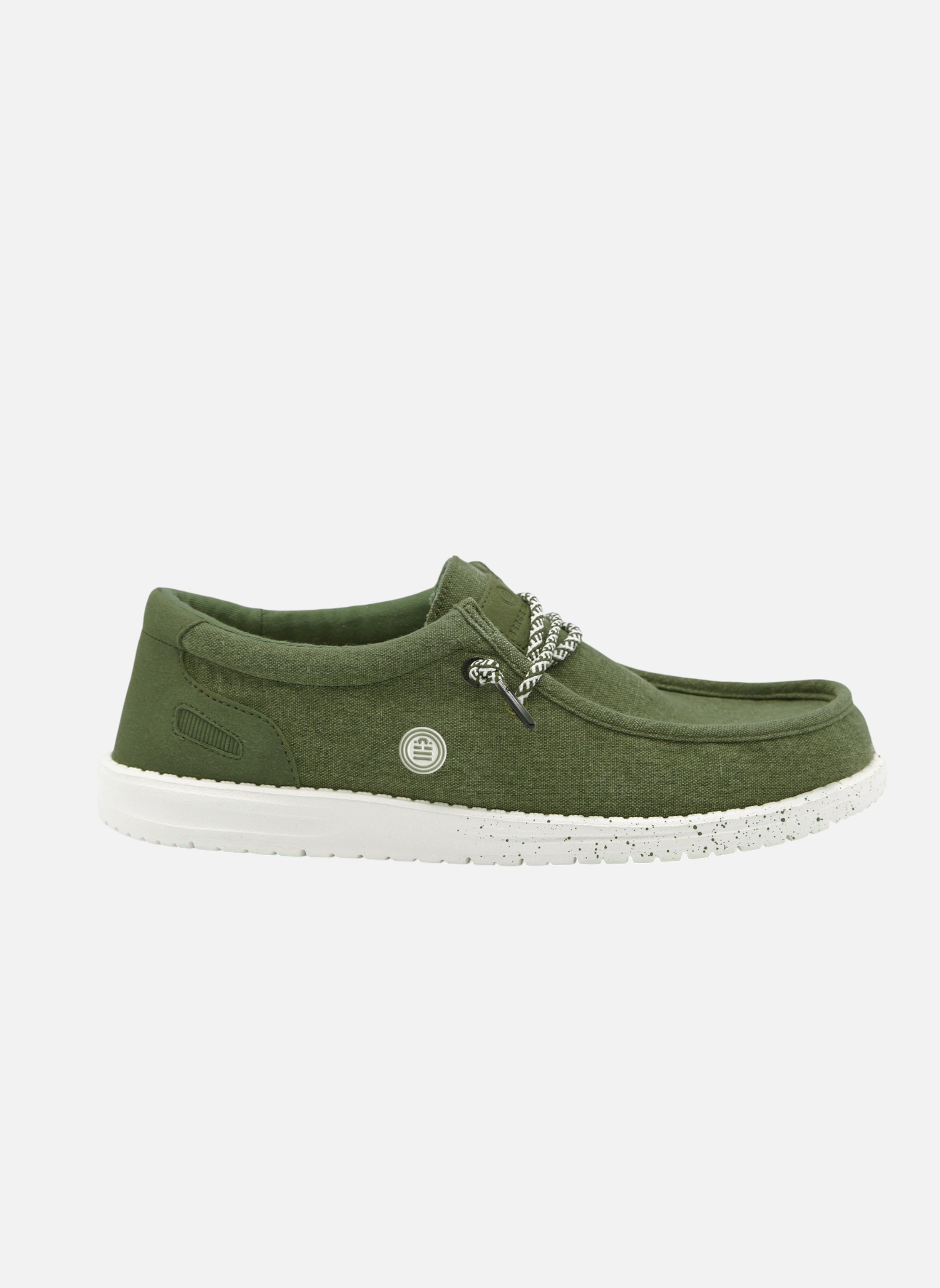 Chaussures bateaux Saint Jean homme vert Serge Blanco Chaussures bateaux Saint Jean homme vert Vert olive