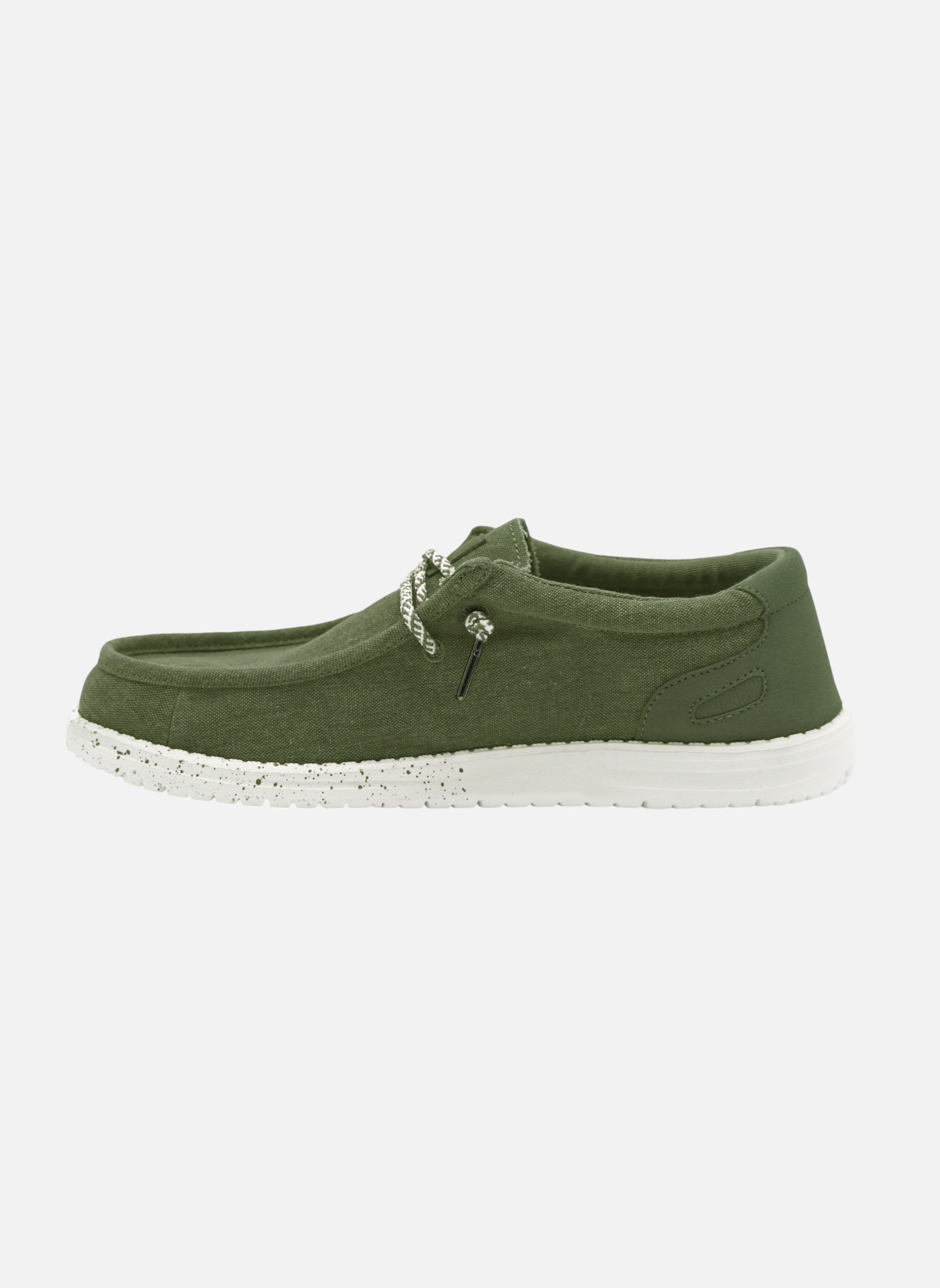 Chaussures bateaux Saint Jean homme vert Serge Blanco Chaussures bateaux Saint Jean homme vert Vert olive