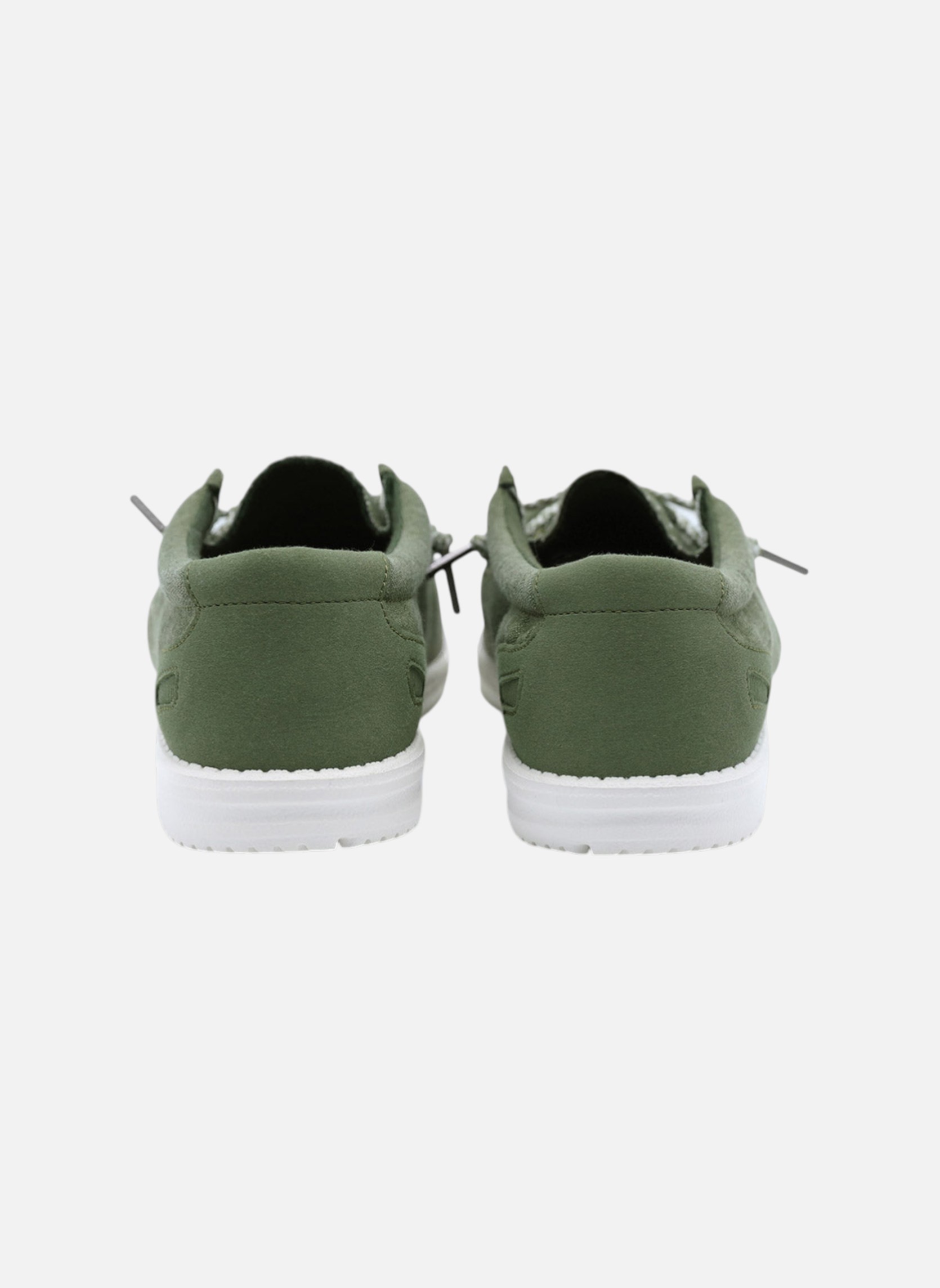 Chaussures bateaux Saint Jean homme vert Serge Blanco Chaussures bateaux Saint Jean homme vert Vert olive