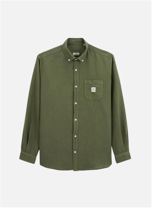Serge Blanco Chemises Chemise ML homme vert