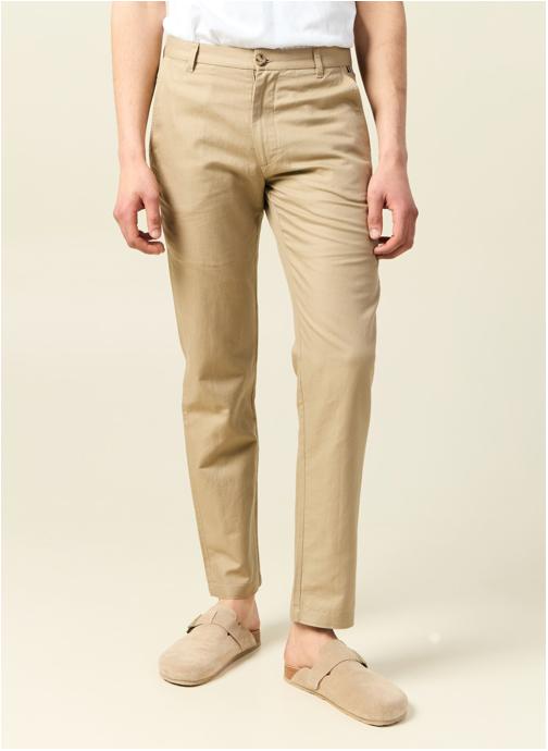 Bonobo Pantalons droits SADAOLIN2H homme marron
