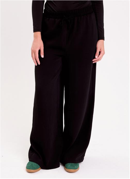 Cache Cache Pantalons droit PALAZZOWIN femme noir