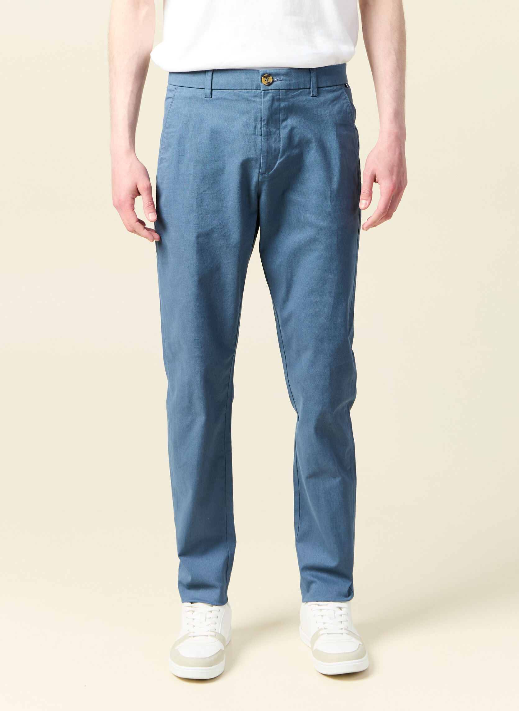 Pantalons droits SADAOCHIN#H homme bleu Bonobo Pantalons droits SADAOCHIN#H homme bleu Bleu foncé