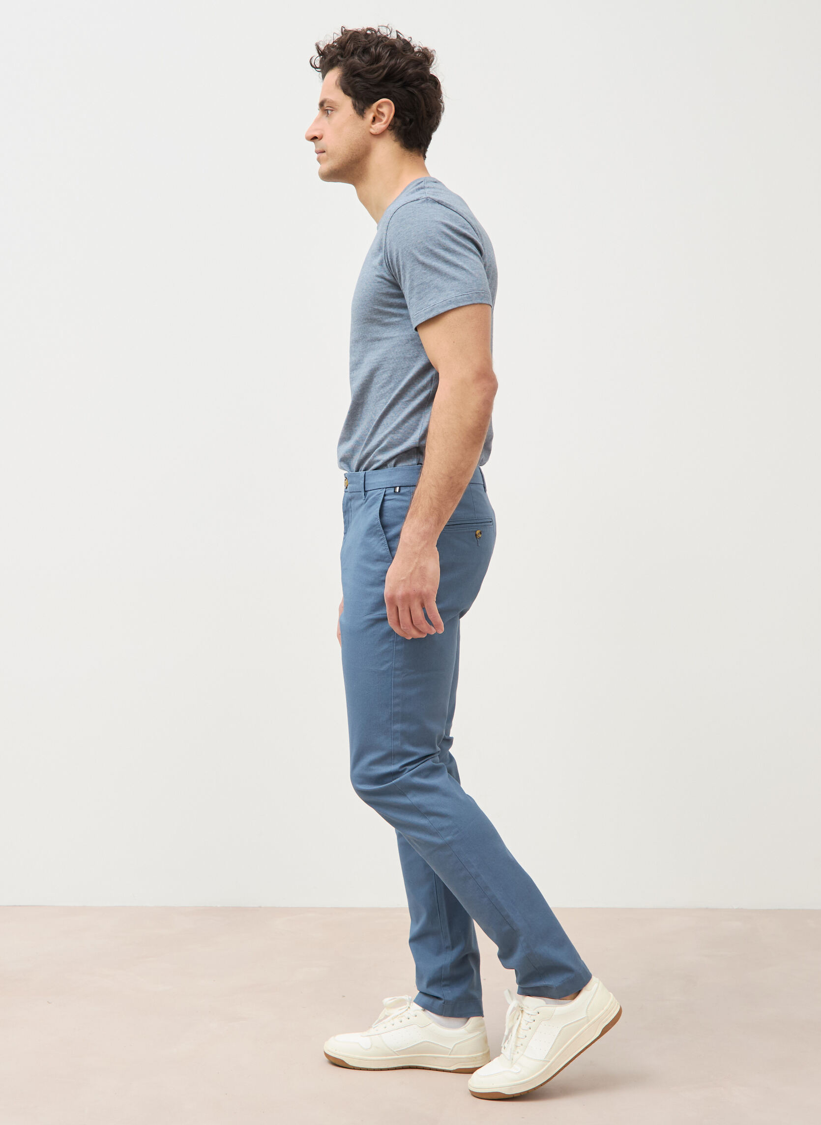 Pantalons droits SADAOCHIN#H homme bleu Bonobo Pantalons droits SADAOCHIN#H homme bleu Bleu foncé