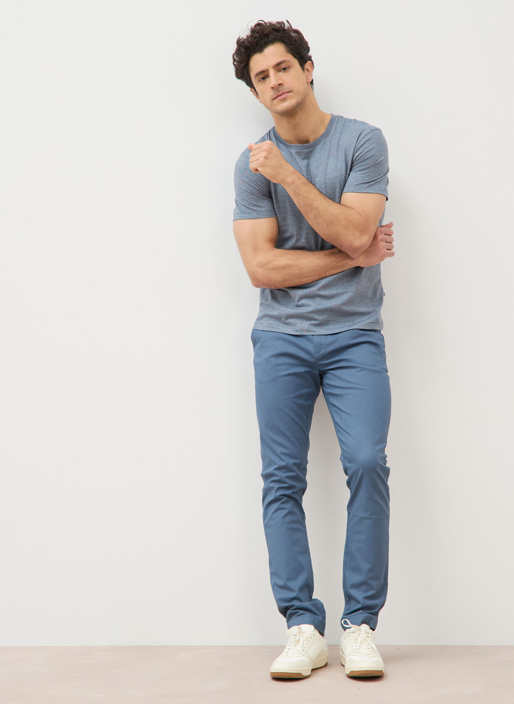 Pantalons droits SADAOCHIN#H homme bleu Bonobo Pantalons droits SADAOCHIN#H homme bleu Bleu foncé