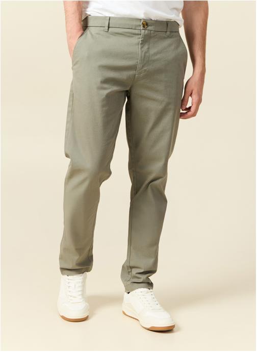 Bonobo Pantalons droits SADAOCHIN#H homme vert