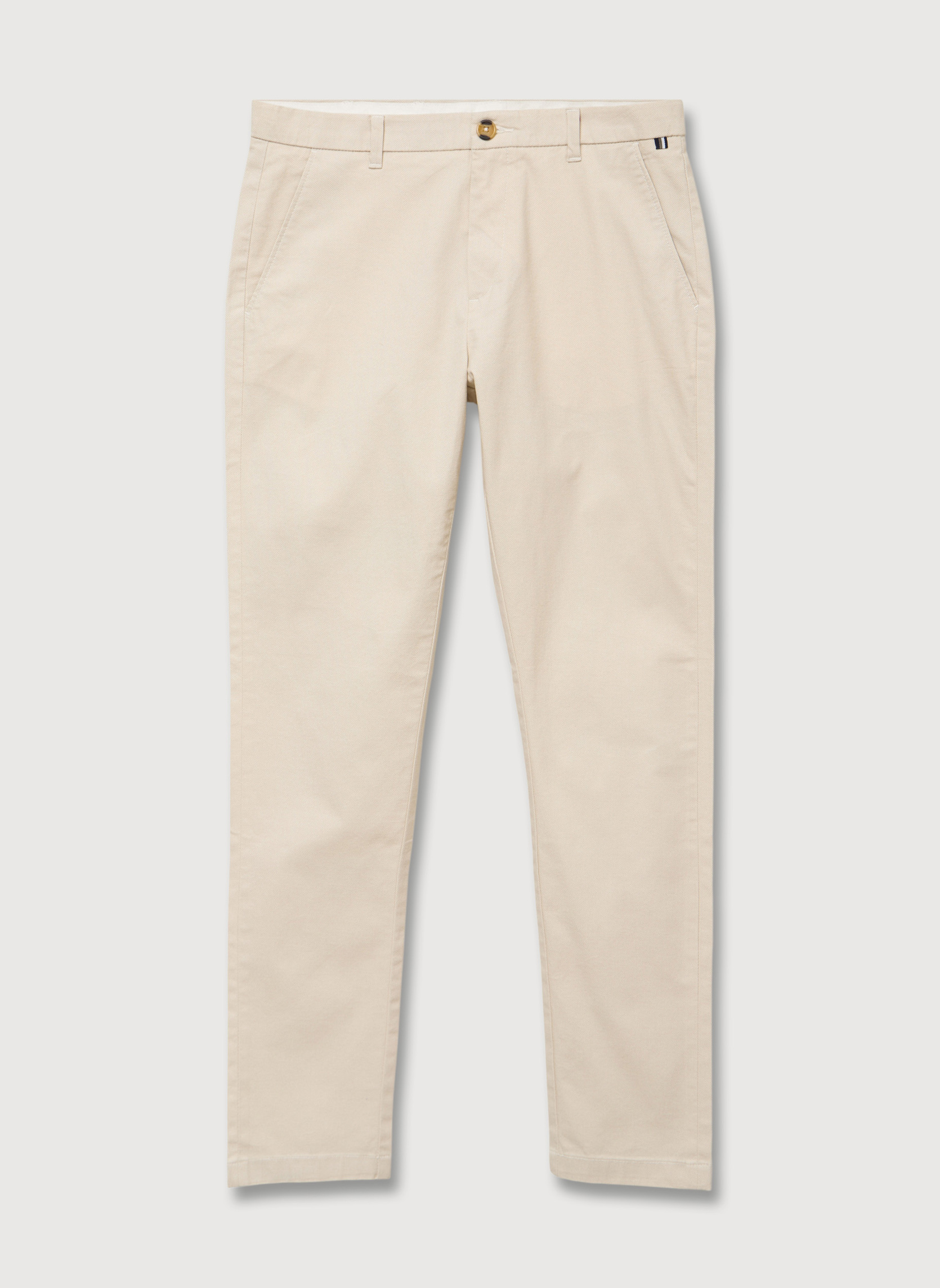Pantalons droits SADAOCHIN#H homme beige Bonobo Pantalons droits SADAOCHIN#H homme beige Beige chiné