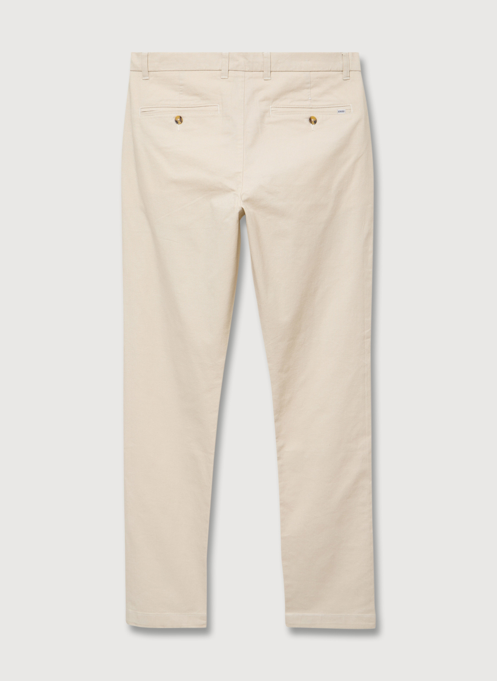 Pantalons droits SADAOCHIN#H homme beige Bonobo Pantalons droits SADAOCHIN#H homme beige Beige chiné