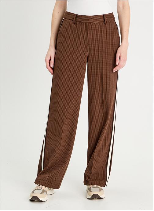 Cache Cache Pantalons droit CITYNEWKRO femme marron