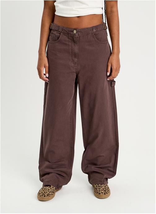 Cache Cache Pantalons droit DELNO-CARZ femme marron
