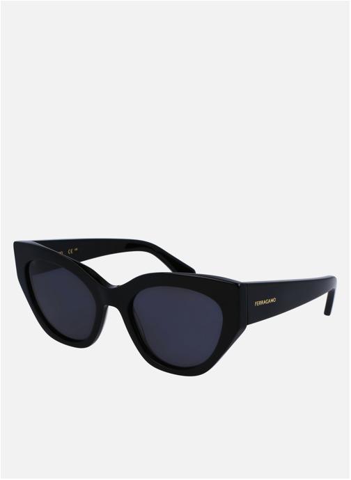 Salvatore Ferragamo Lunettes de soleil femme noir