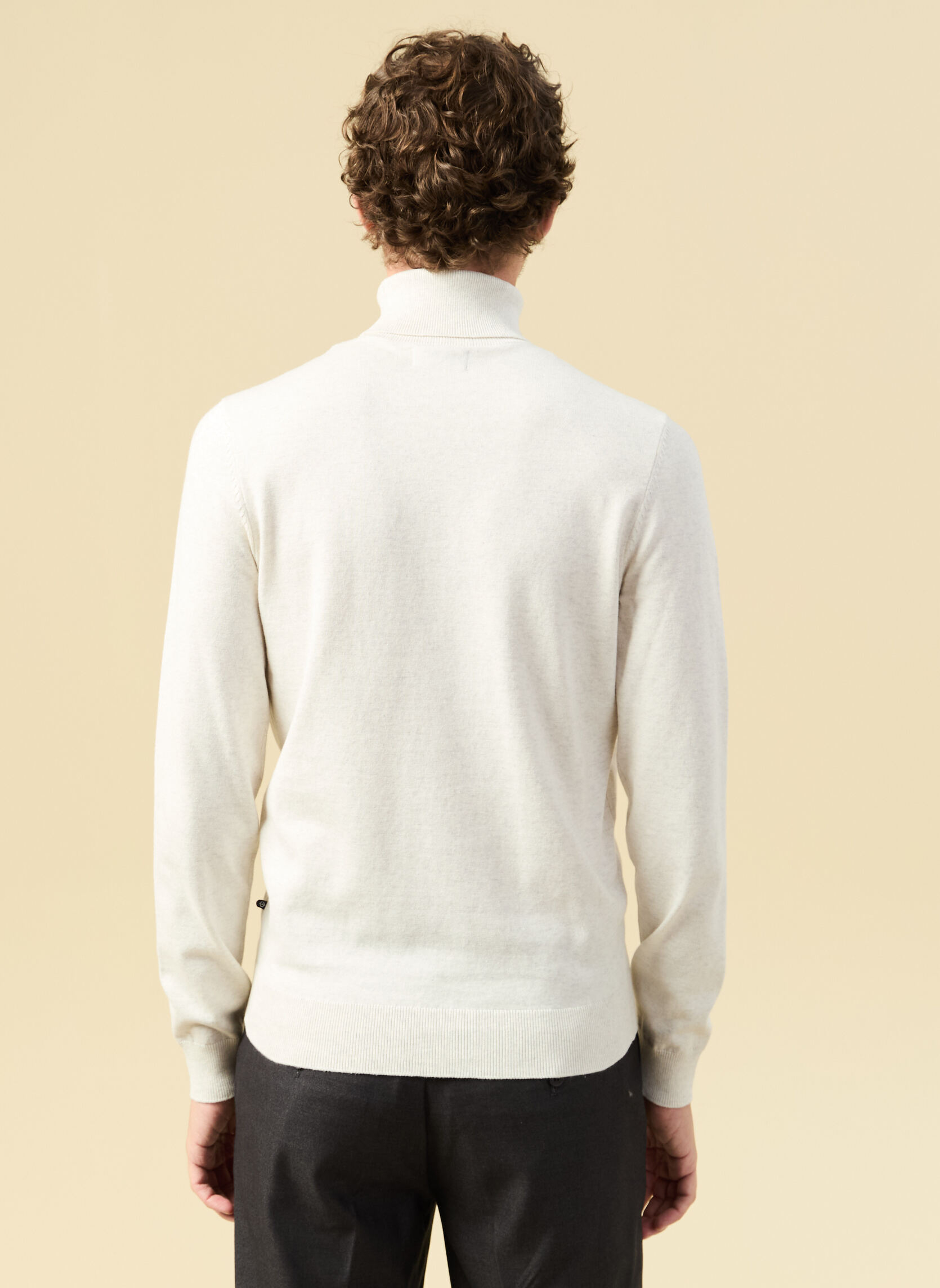Pulls ESROUROUL3H homme blanc Bonobo Pulls ESROUROUL3H homme blanc Blanc