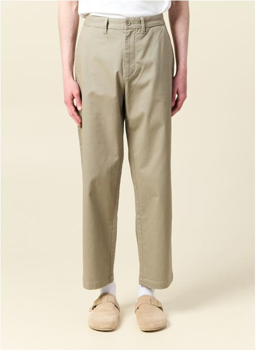 Bonobo Pantalons droits RELAXPANTH homme vert