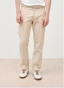 Pantalons droits SOCHINEO#H homme beige Bonobo Pantalons droits SOCHINEO#H homme beige Beige
