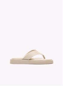 Sandales Sandales plates Femme MTNG MABY blanc femme noir