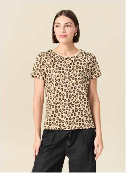 Bonobo Tee-shirts BFITLEOCOUF femme beige