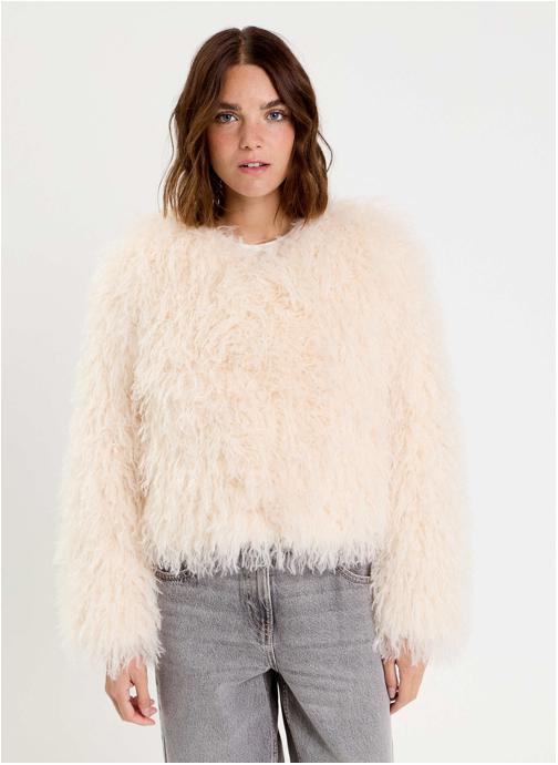 Cache Cache Vestes FOUSANCOLIE femme blanc