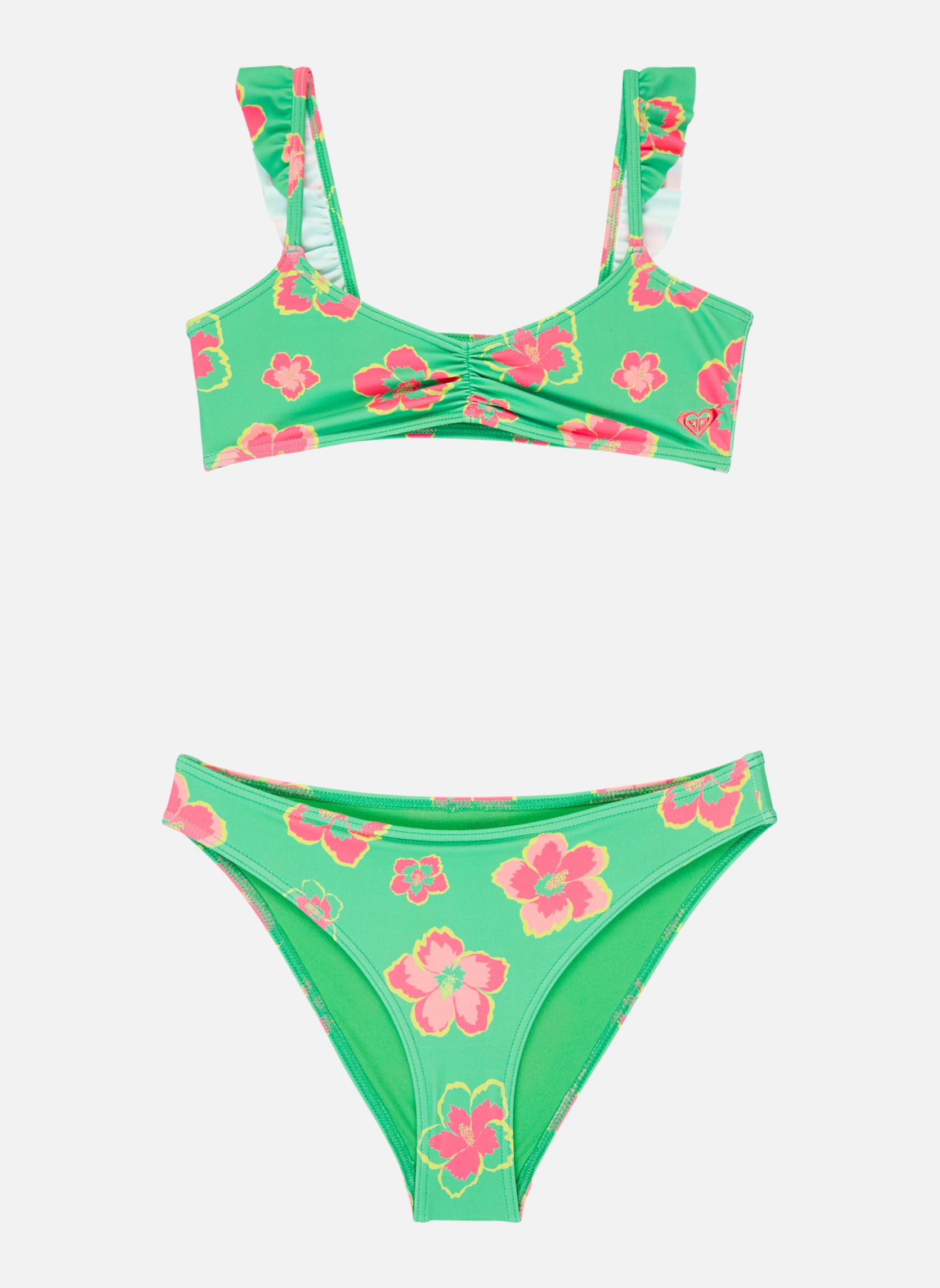1 pièces Tropicool Set fille vert Roxy 1 pièces Tropicool Set fille vert Vert