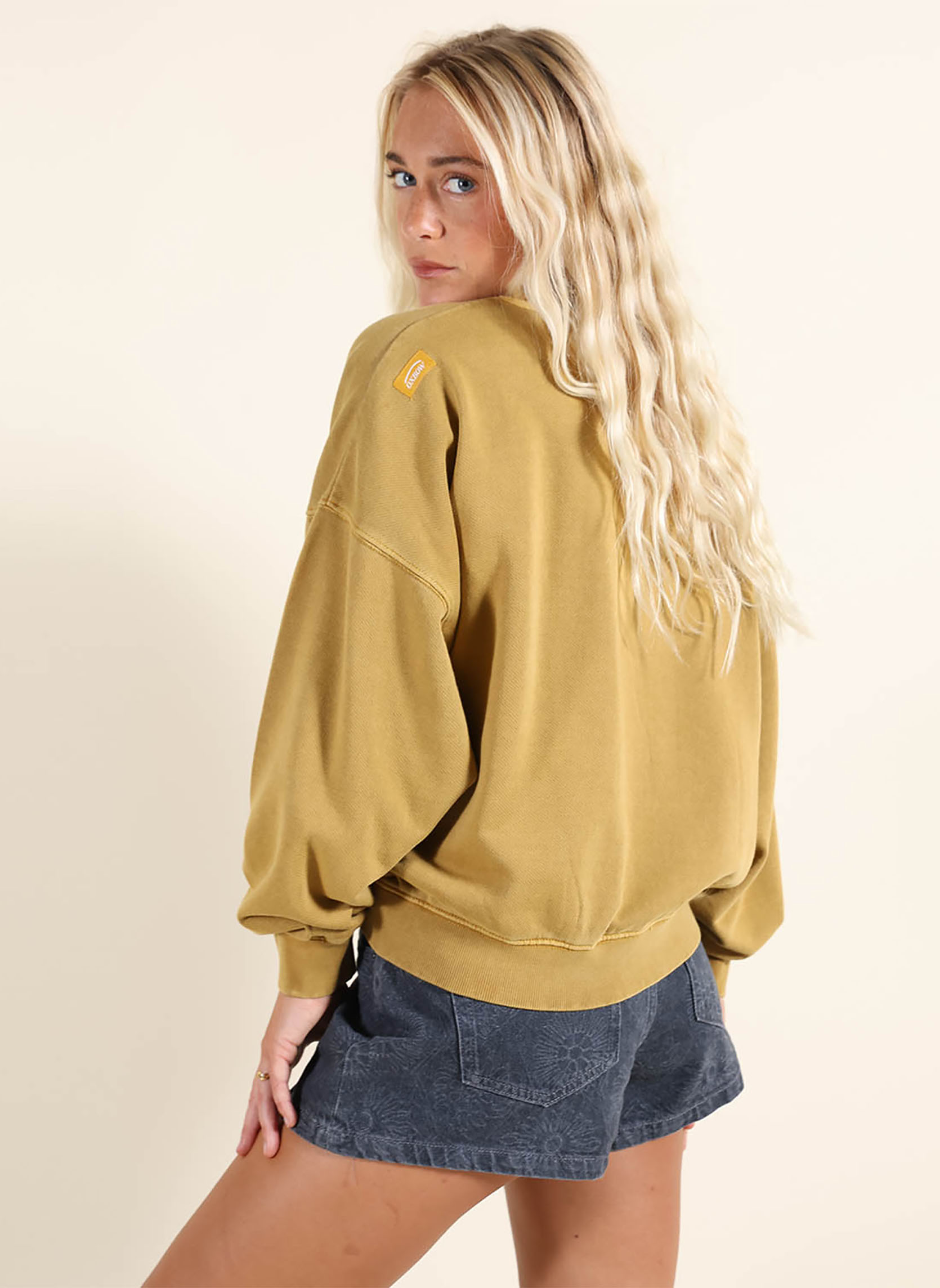 Sweats à capuche HARTLEY femme jaune Oxbow Sweats à capuche HARTLEY femme jaune Jaune