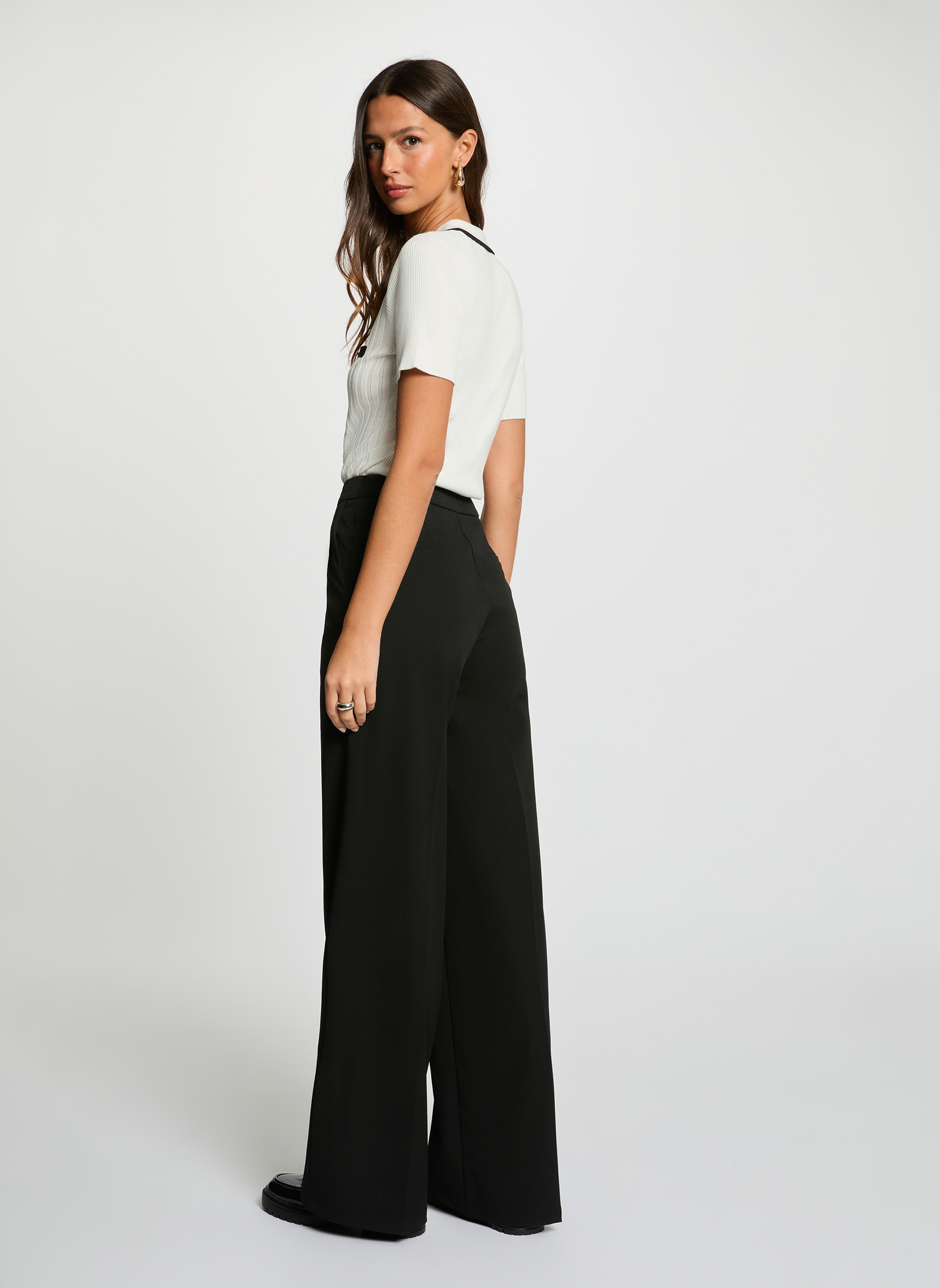 Pulls 261-MTONIZA femme blanc Morgan Pulls 261-MTONIZA femme blanc Blanc