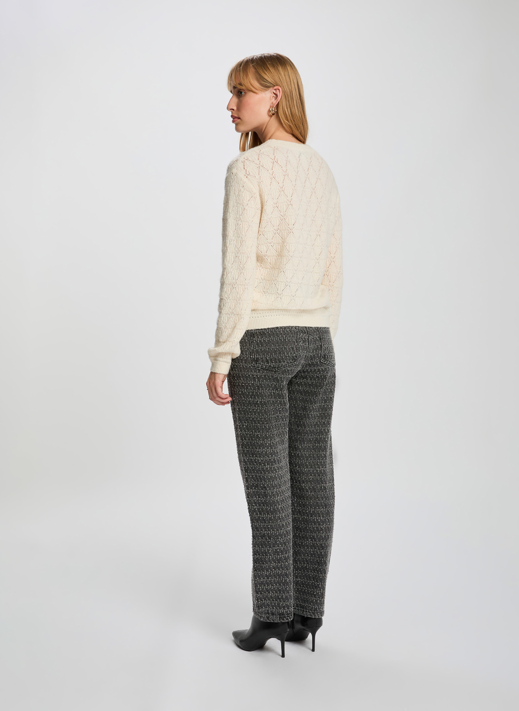 Morgan Pulls Pulls cols ronds - 261-MCASTY femme beige | Sarenza France