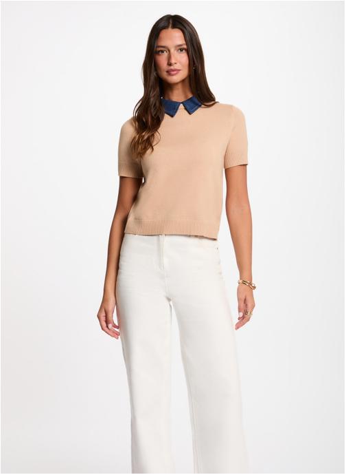Morgan Pulls 252-MJANO femme marron