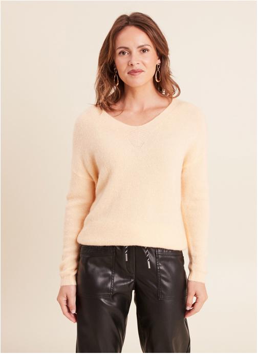Bréal Pulls MITIBOH femme jaune