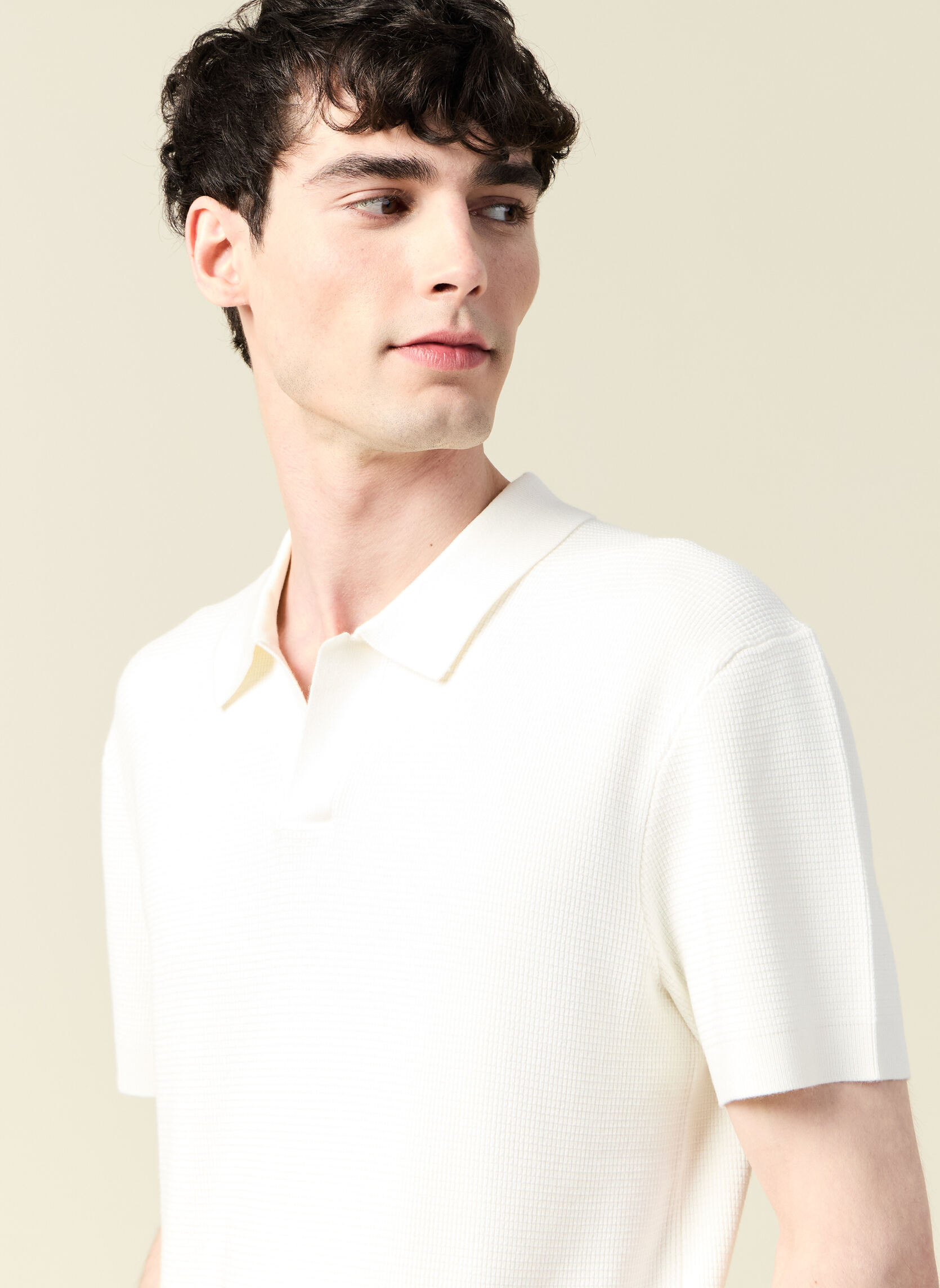 Polos POLCARREH homme blanc Bonobo Polos POLCARREH homme blanc Blanc
