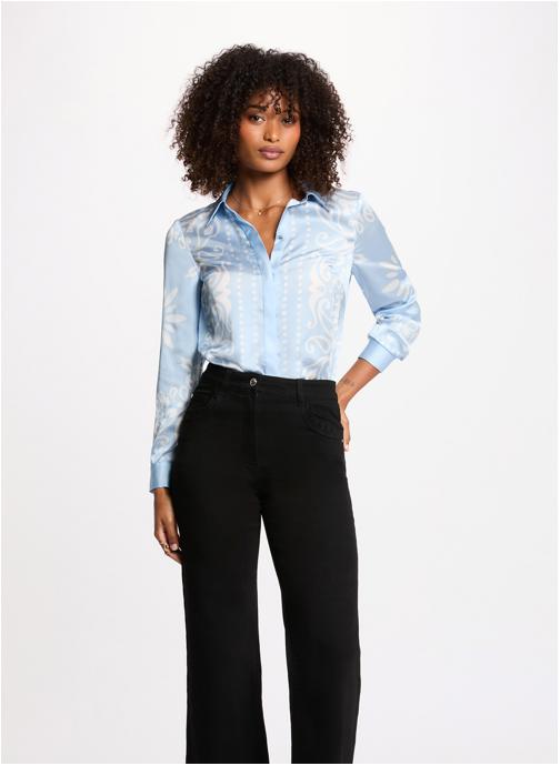 Morgan Chemises 261-CMAUD femme bleu