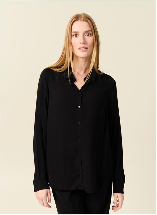 Bonobo Chemises Chemises manches longues - BLOUSARUF femme noir