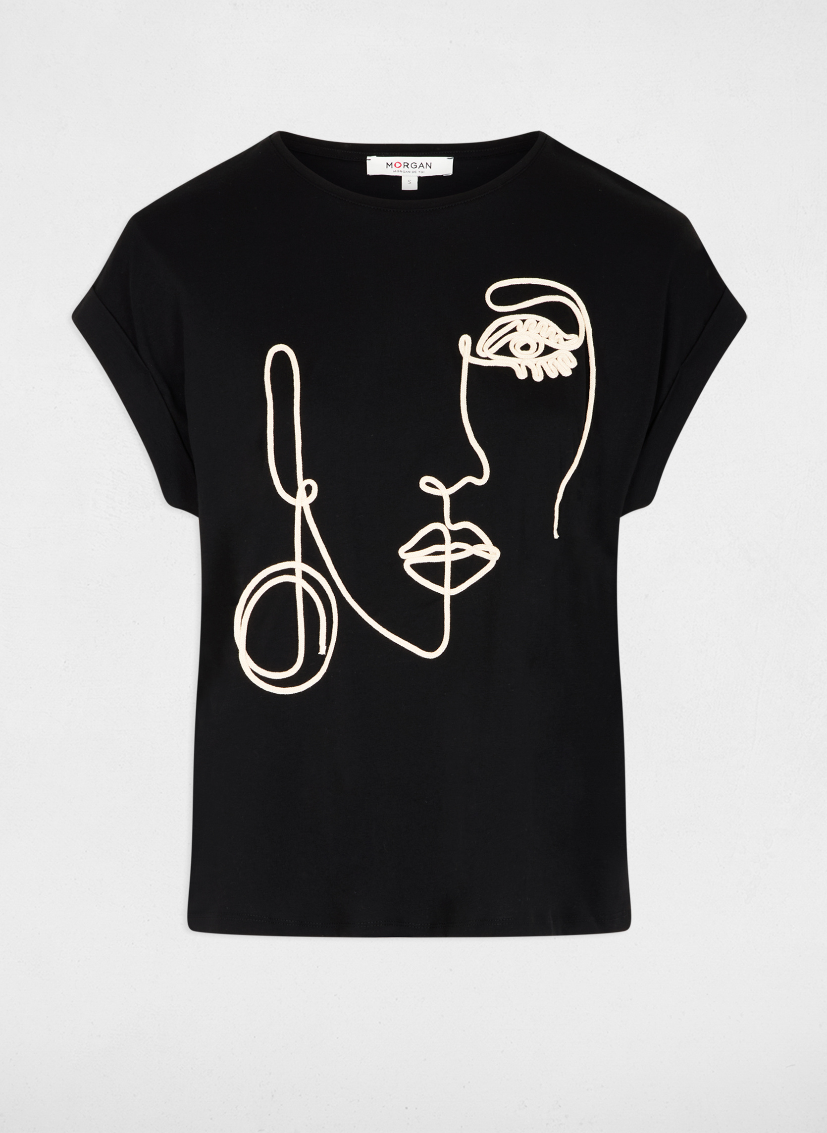 Tee-shirts 261-DJOJO femme noir Morgan Tee-shirts 261-DJOJO femme noir Noir