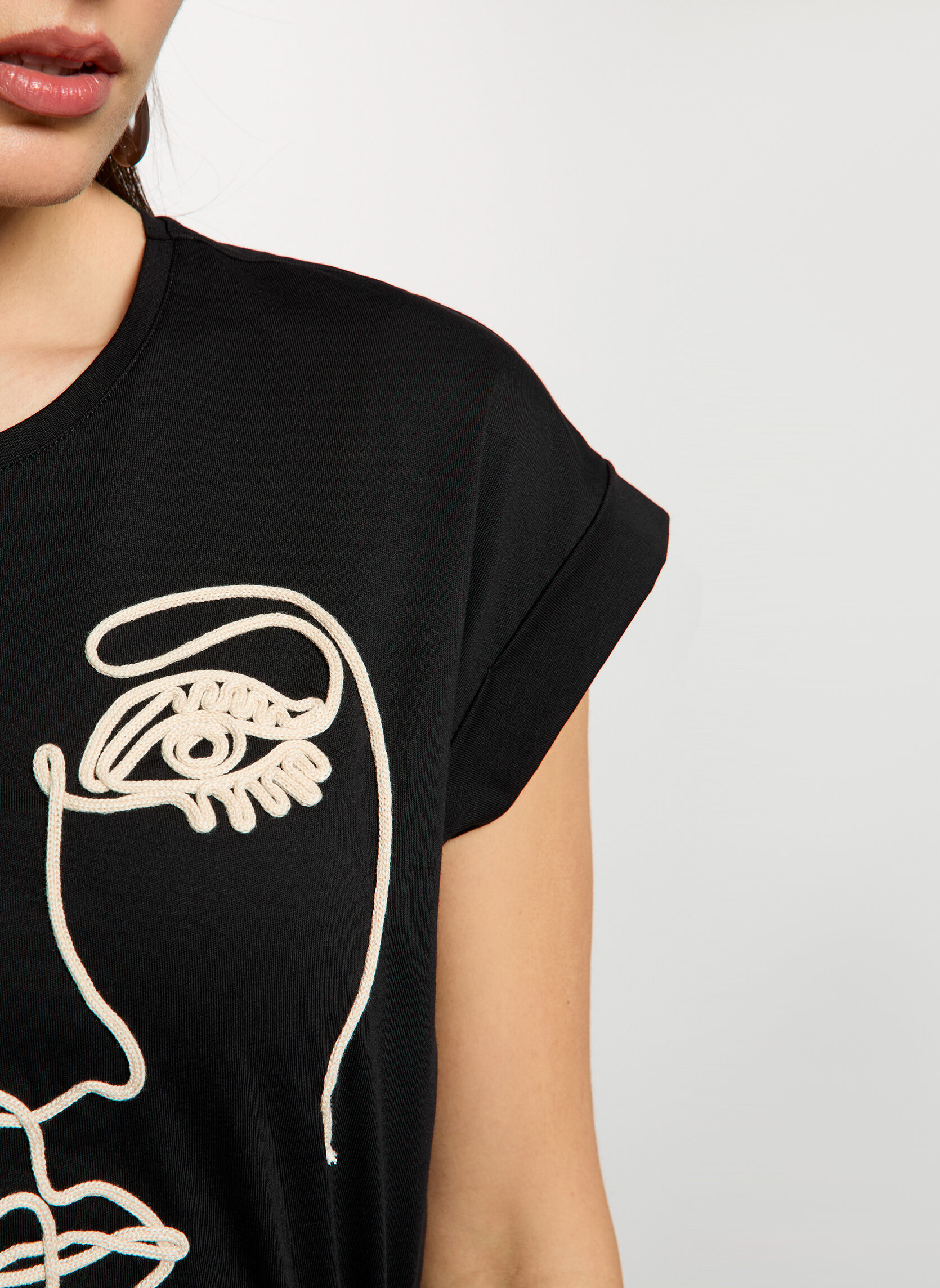 Tee-shirts 261-DJOJO femme noir Morgan Tee-shirts 261-DJOJO femme noir Noir
