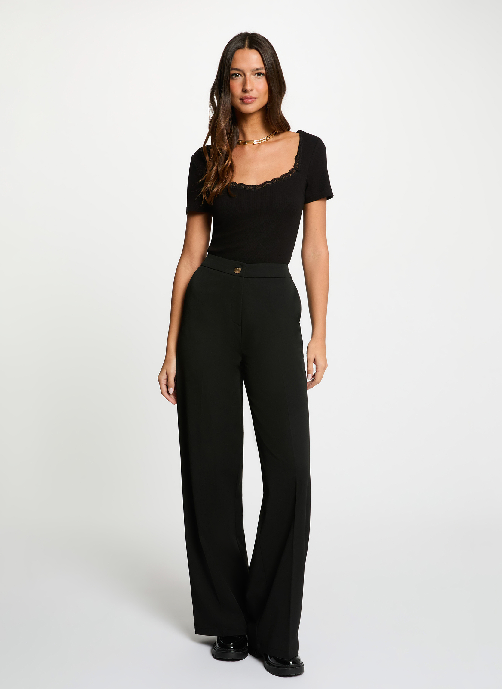 Tee-shirts 261-DAMOUR femme noir Morgan Tee-shirts 261-DAMOUR femme noir Noir