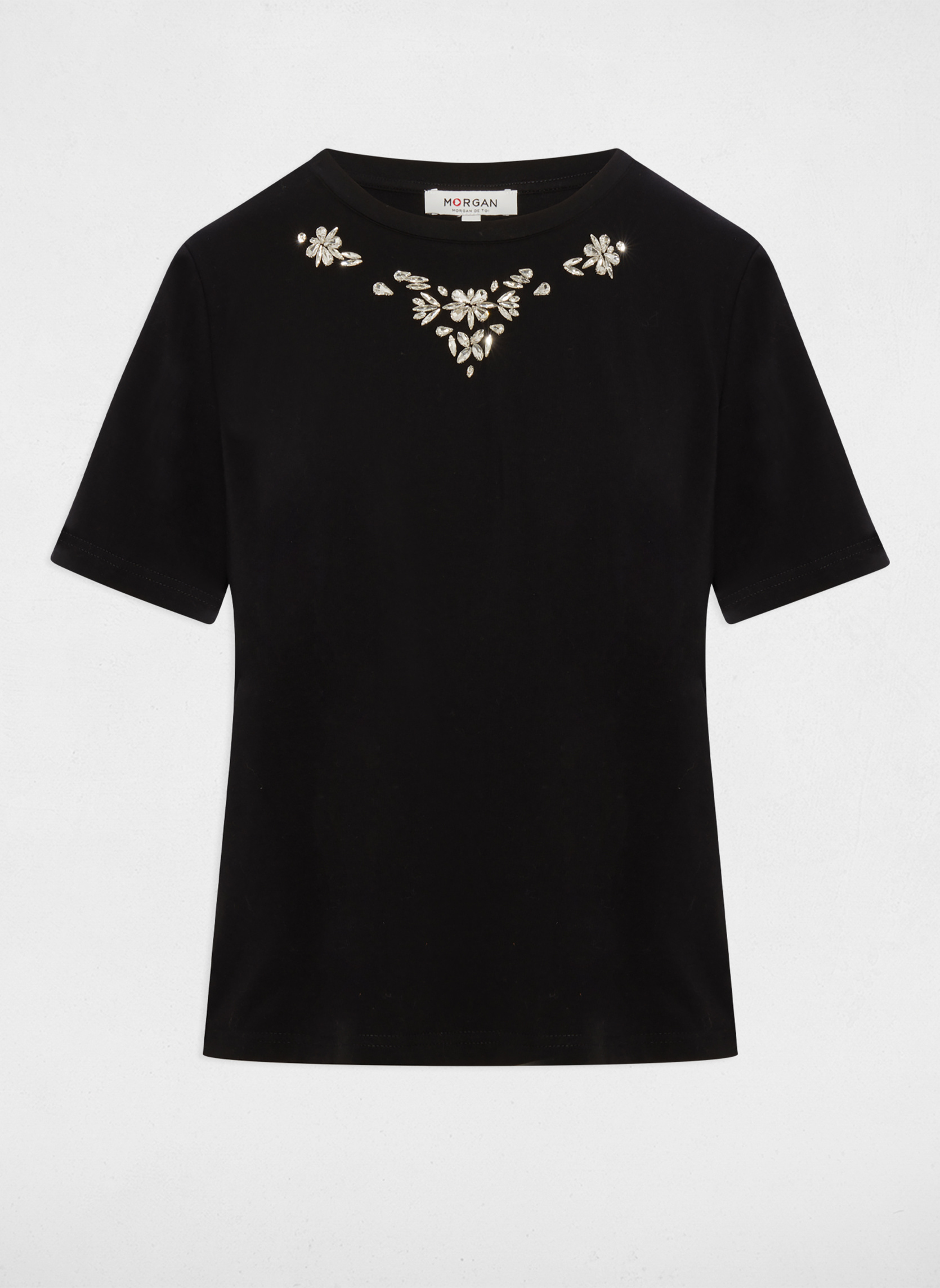 Tee-shirts 261-DMARE femme noir Morgan Tee-shirts 261-DMARE femme noir Noir