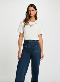 Tee-shirts 261-DMARE femme noir
