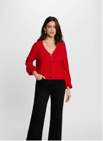 Gilets 261-MLIKE femme rouge Morgan Gilets 261-MLIKE femme rouge Rouge