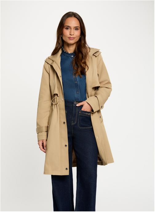 Morgan Parkas 261-GIFRAY femme beige